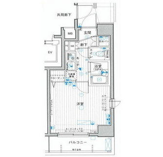 東京都港区海岸２丁目 賃貸マンション 1K