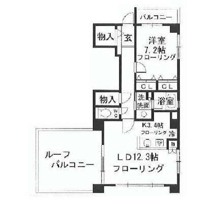 港区賃貸マンション・1LDK