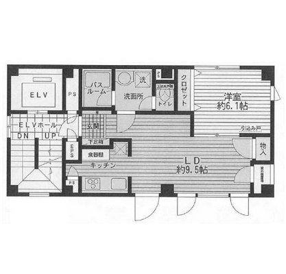 港区賃貸マンション・1K