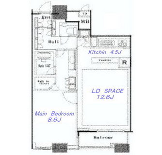 東京都港区台場２丁目 賃貸マンション 1LDK