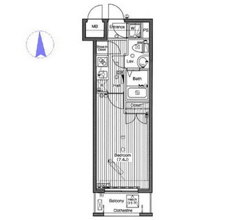 東京都港区南麻布３丁目 賃貸マンション 1K