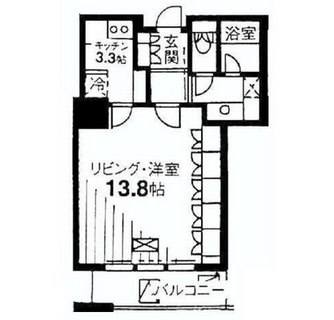 東京都港区東新橋１丁目 賃貸マンション 1K