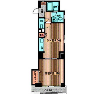 東京都港区麻布十番２丁目 賃貸マンション 1DK