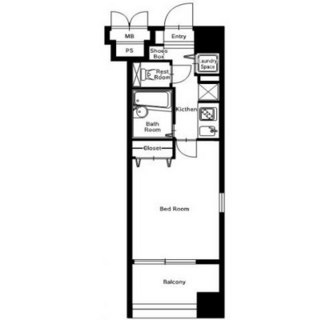 東京都港区南麻布２丁目 賃貸マンション 1K