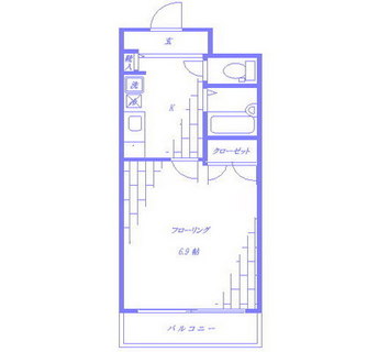 東京都港区白金３丁目 賃貸マンション 1K