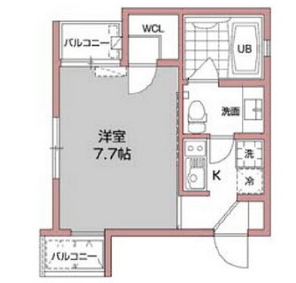 東京都港区白金５丁目 賃貸マンション 1K