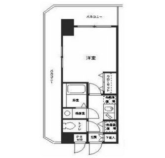 東京都港区高輪１丁目 賃貸マンション 1K