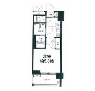 東京都港区麻布十番３丁目 賃貸マンション 1K