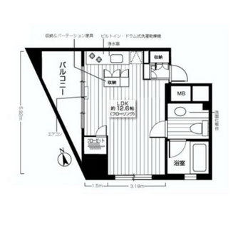 東京都港区西麻布４丁目 賃貸マンション 1R