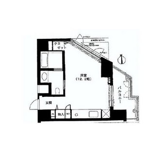 東京都港区西麻布４丁目 賃貸マンション 1R