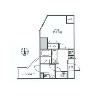 東京都港区西麻布３丁目 賃貸マンション 1K