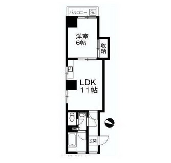 東京都港区麻布十番１丁目 賃貸マンション 1LDK