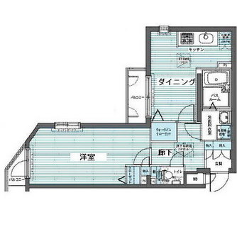 東京都港区東麻布３丁目 賃貸マンション 1DK