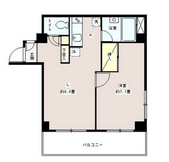 東京都港区六本木３丁目 賃貸マンション 1LDK