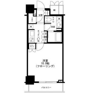 東京都港区港南２丁目 賃貸マンション 1K