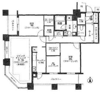 東京都港区港南４丁目 賃貸マンション 2LDK