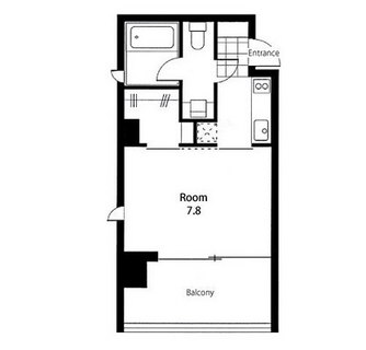 東京都港区東麻布１丁目 賃貸マンション 1K