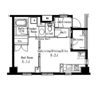 東京都港区赤坂６丁目 賃貸マンション 1LDK