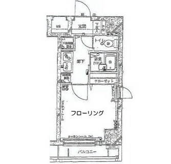 東京都港区芝浦２丁目 賃貸マンション 1K