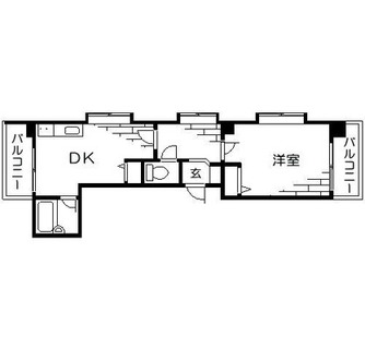 東京都港区元麻布３丁目 賃貸マンション 1DK