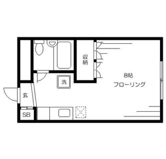 東京都港区西麻布２丁目 賃貸マンション 1R