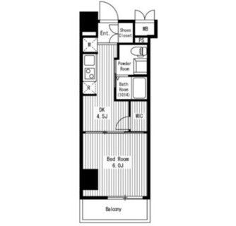 東京都港区西新橋３丁目 賃貸マンション 1DK