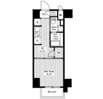 東京都港区西新橋３丁目 賃貸マンション 1DK