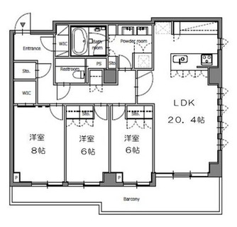 東京都港区南青山５丁目 賃貸マンション 3LDK