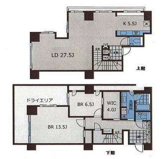 東京都港区赤坂６丁目 賃貸マンション 2SLDK