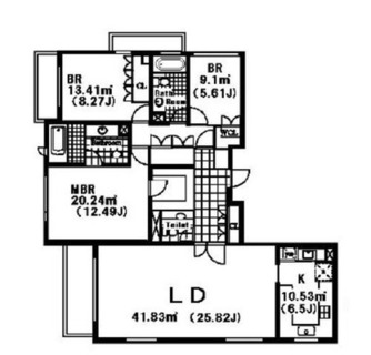 東京都港区西麻布４丁目 賃貸マンション 3LDK