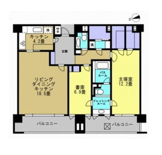 東京都港区西麻布４丁目 賃貸マンション 2LDK