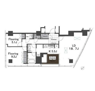 東京都港区海岸１丁目 賃貸マンション 2LDK