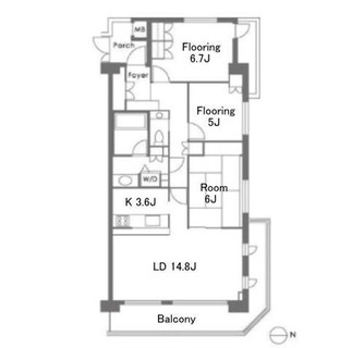 東京都港区赤坂８丁目 賃貸マンション 3LDK