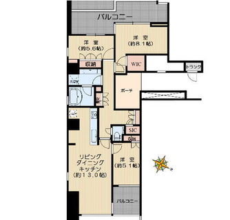 東京都港区港南４丁目 賃貸マンション 3LDK