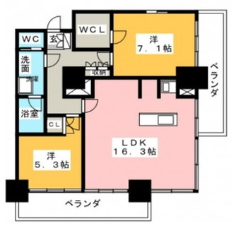 東京都港区西新橋３丁目 賃貸マンション 2LDK