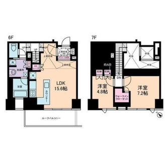 東京都港区赤坂７丁目 賃貸マンション 2LDK