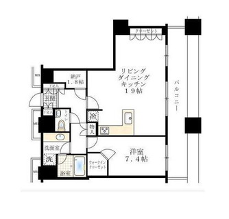 東京都港区芝４丁目 賃貸マンション 1LDK