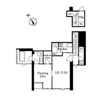 東京都港区六本木４丁目 賃貸マンション 1LDK