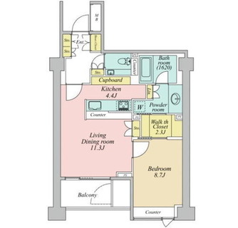 東京都港区麻布台２丁目 賃貸マンション 1LDK