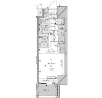 東京都港区浜松町１丁目 賃貸マンション 1K