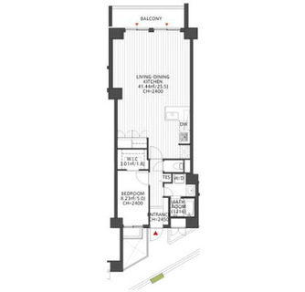 東京都港区六本木１丁目 賃貸マンション 1LDK