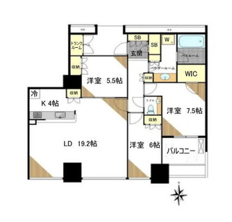 東京都港区港南４丁目 賃貸マンション 3LDK