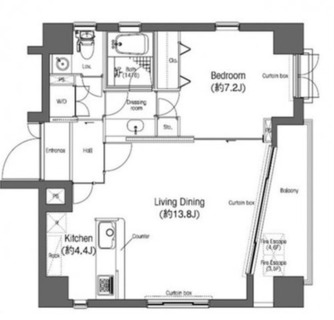 東京都港区南青山４丁目 賃貸マンション 1LDK