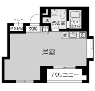 東京都港区赤坂２丁目 賃貸マンション 1R