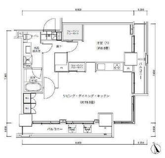 東京都港区西新橋３丁目 賃貸マンション 1LDK