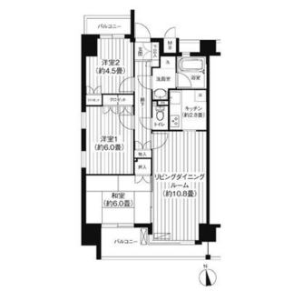 東京都港区港南３丁目 賃貸マンション 3LDK